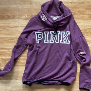 Pink Funnel neck sweatshirt